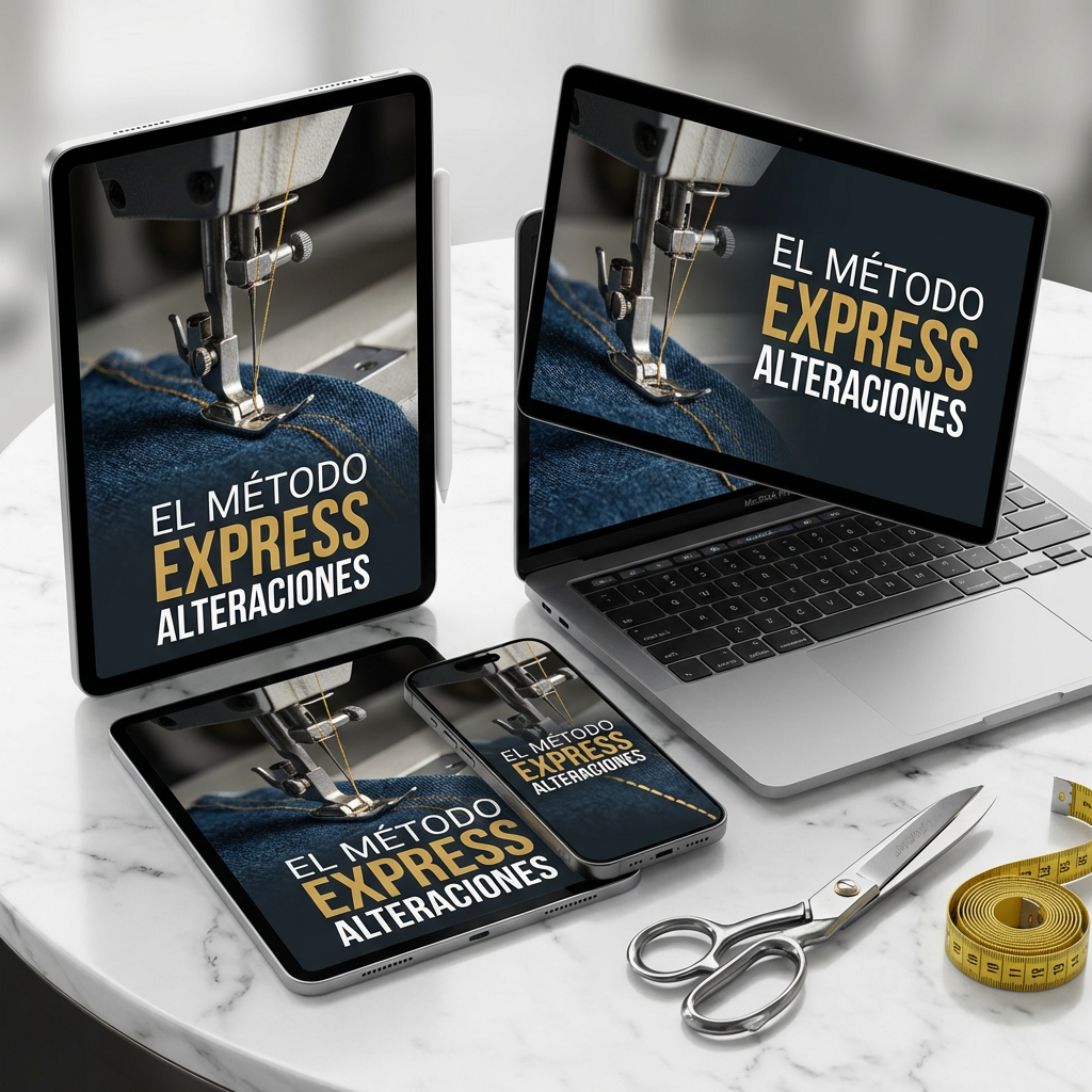 El Método Express Alteraciones: 7 Arreglos que Pagan la Renta en USA+ 3 BONOS Exclusivos
